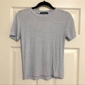 Brandy Melville Blue Waffle Top